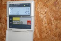Solar SR868C8 Display Showing Collector Temperature